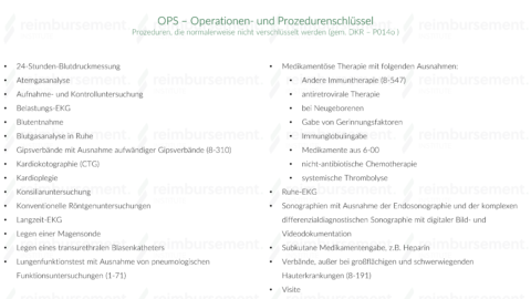 OPS - Operationen- und Prozedurenschlüssel